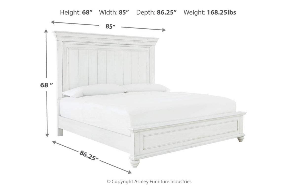 Kanwyn California King Panel Bed