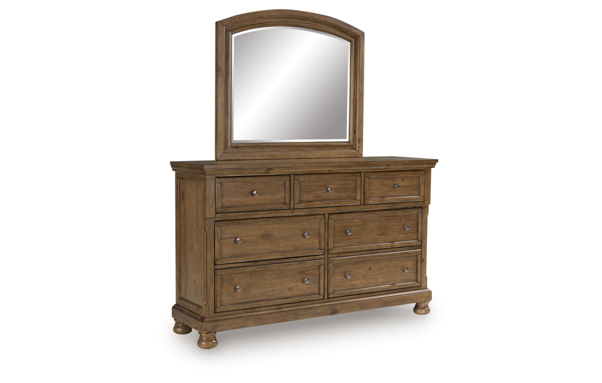 Feddinger Dresser and Mirror