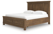 Feddinger California King Panel Storage Bed