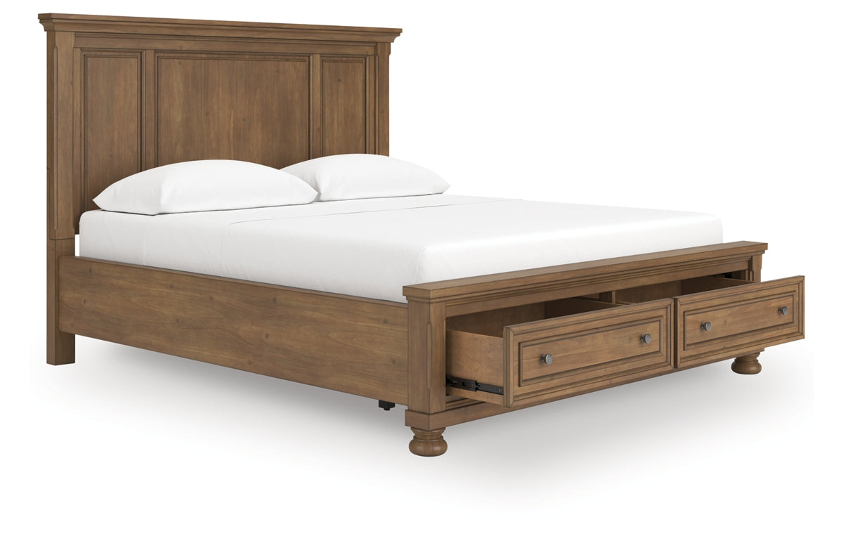 Feddinger California King Panel Storage Bed
