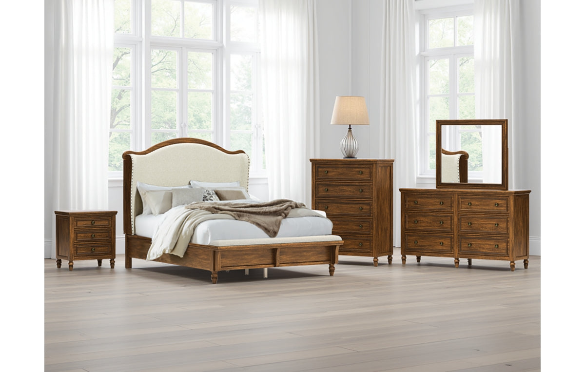 Sturlayne Queen Upholstered Panel Bed