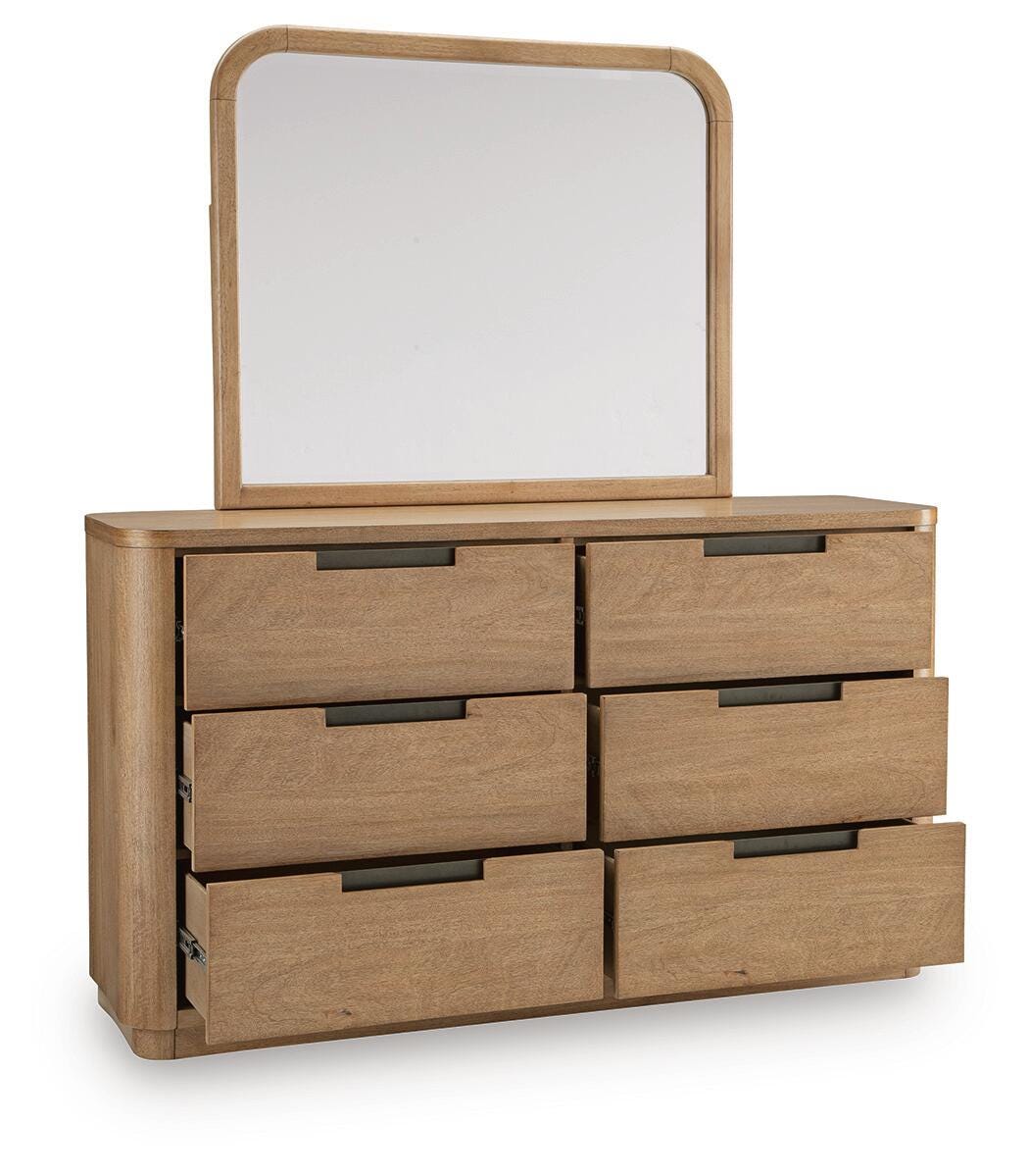 Pamaria Dresser and Mirror
