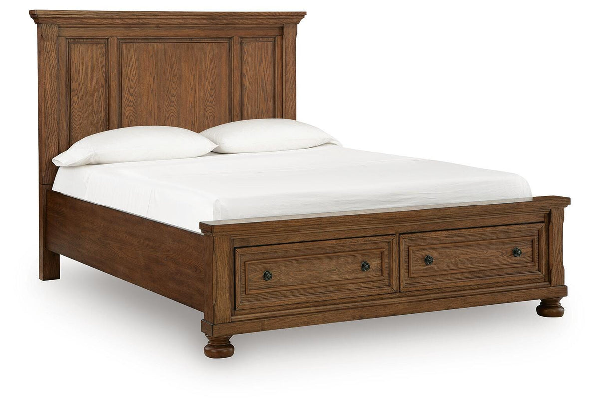 Zackaryn Queen Panel Storage Bed