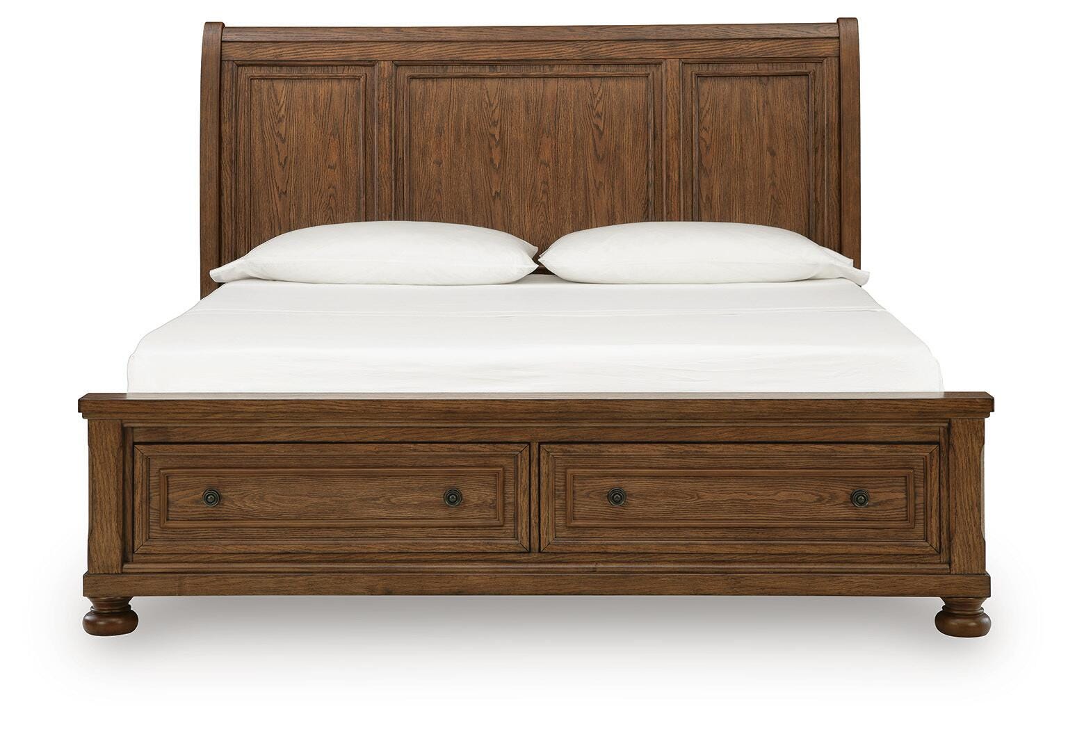 Zackaryn California King Sleigh Storage Bed