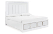 Chalanna King Upholstered Storage Bed