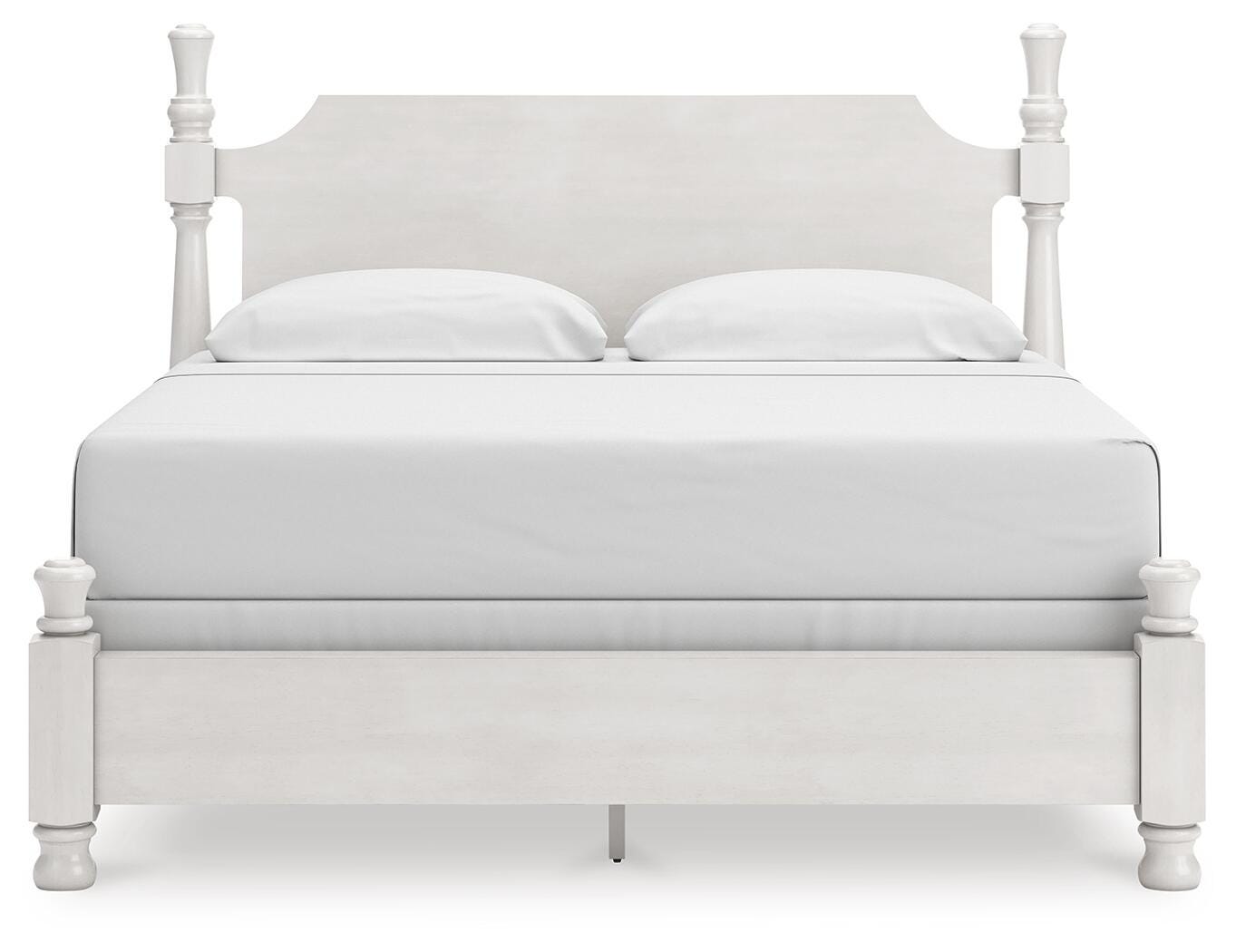 Rowlenstown King Poster Bed, Dresser, Mirror and Nightstand