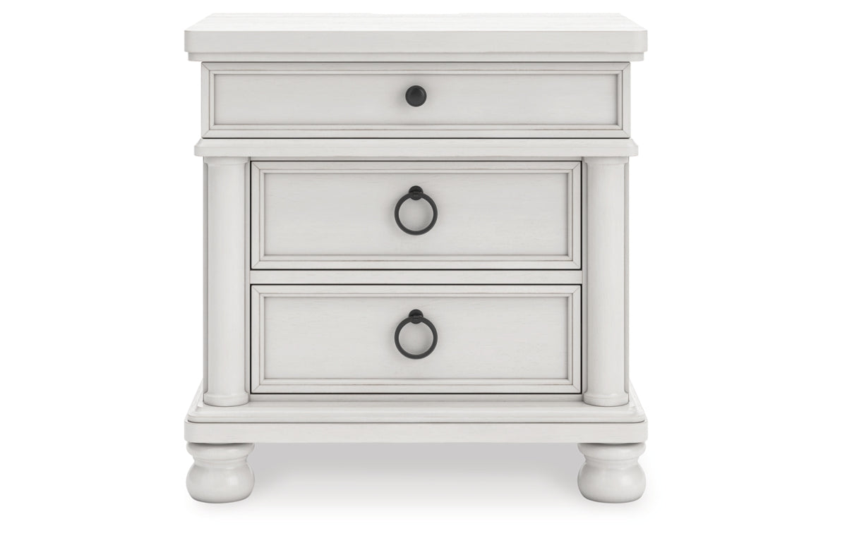 Rowlenstown Queen Poster Bed, Dresser, Mirror and Nightstand