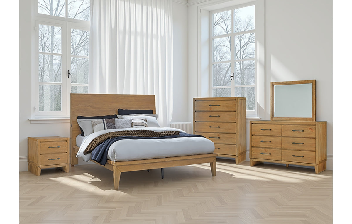 Sherbana Queen Panel Bed