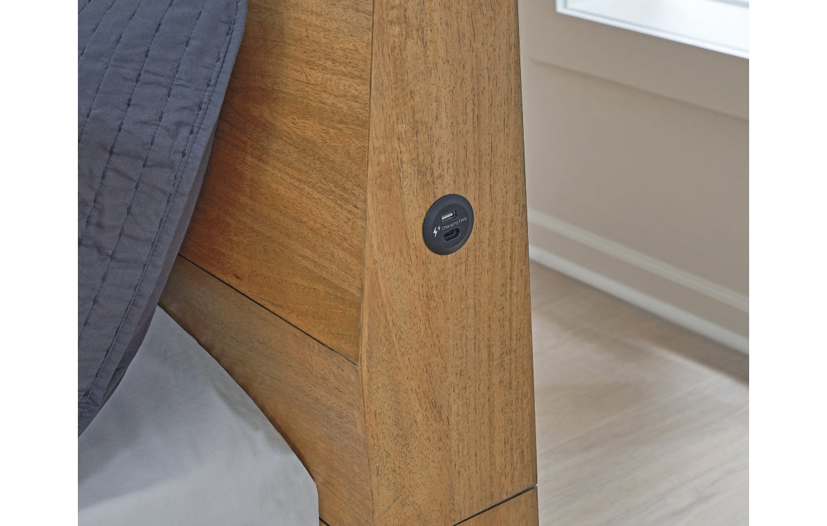 Sherbana California King Panel Bed