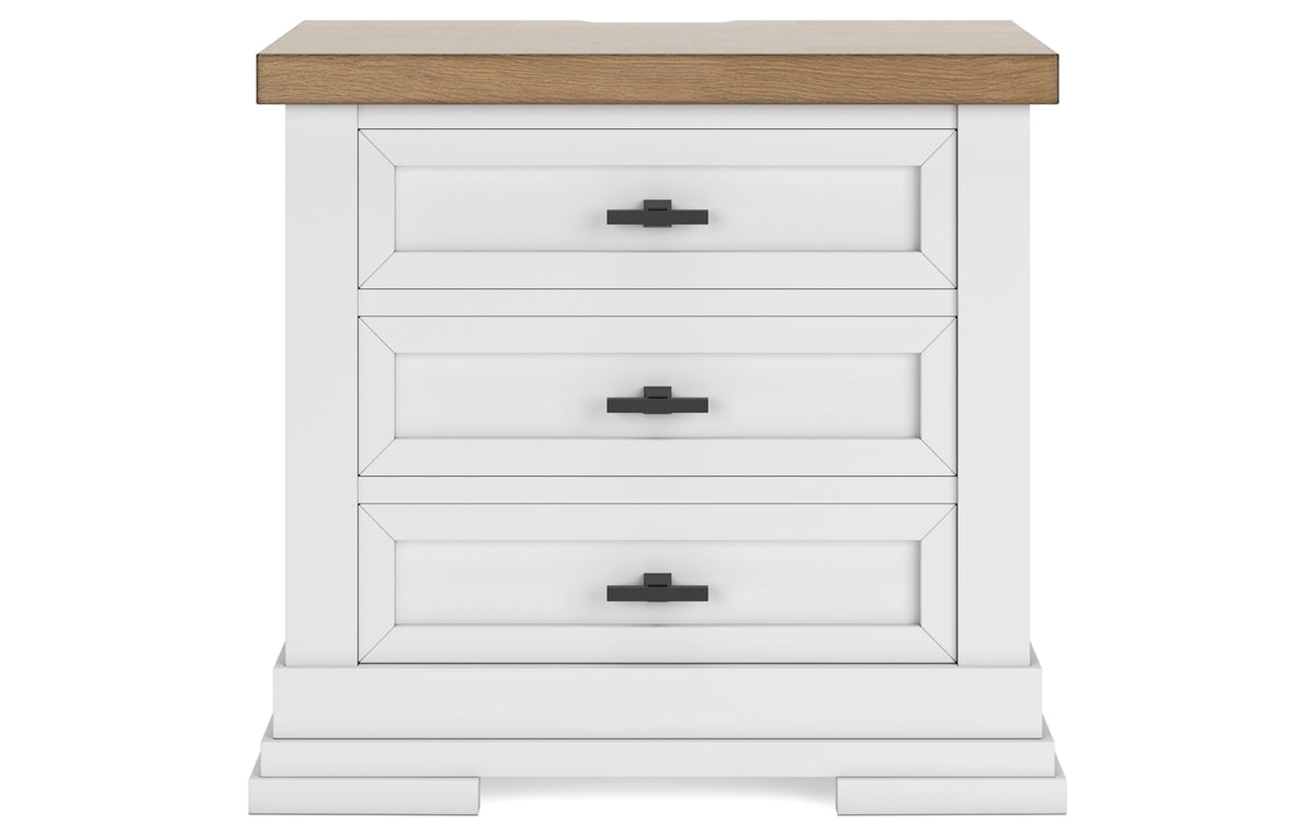 Ashbryn California King Panel Storage Bed, Dresser, Mirror, Chest and Nightstand