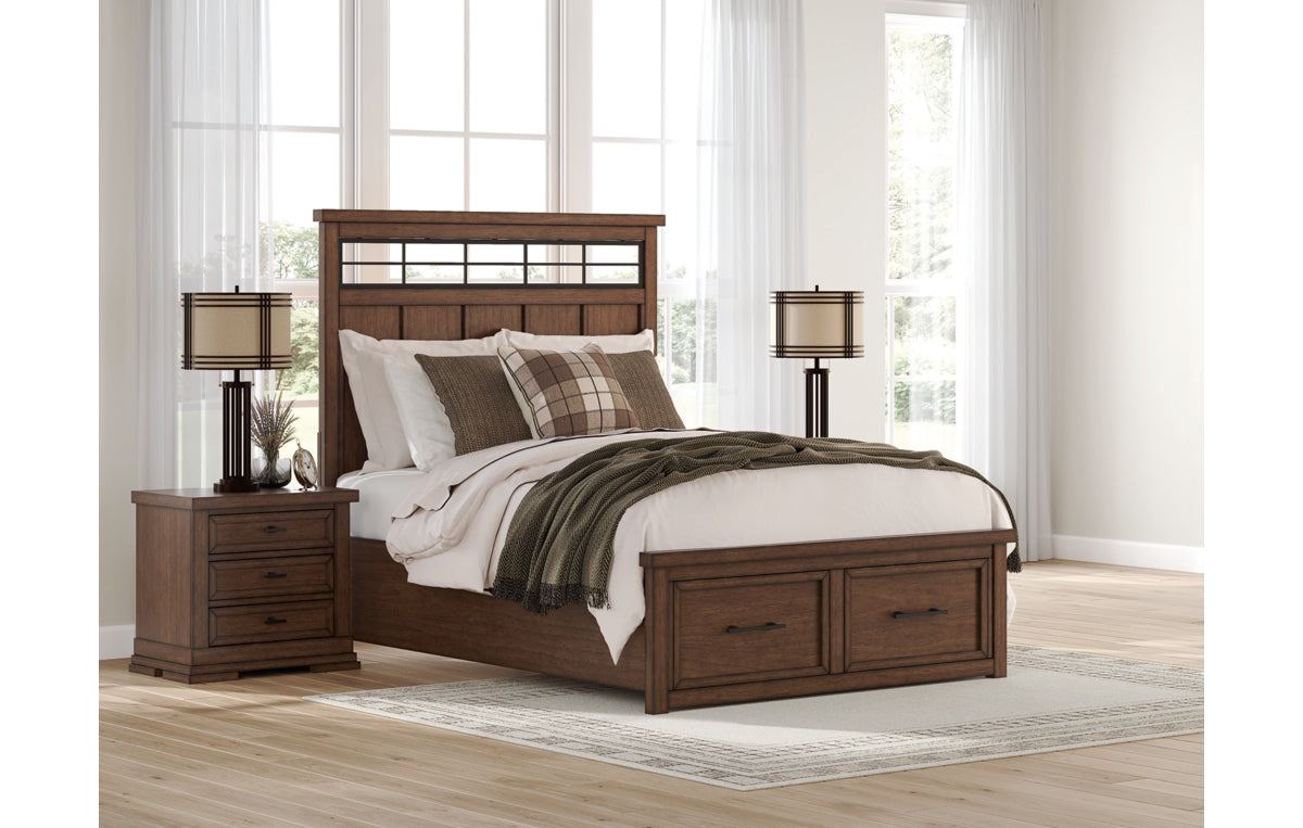Taffenbrook Queen Panel Storage Bed