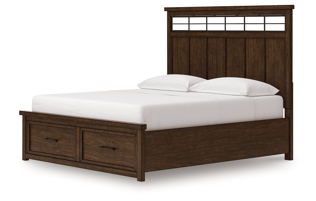 Taffenbrook California King Panel Storage Bed