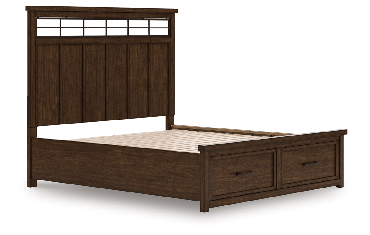 Taffenbrook California King Panel Storage Bed