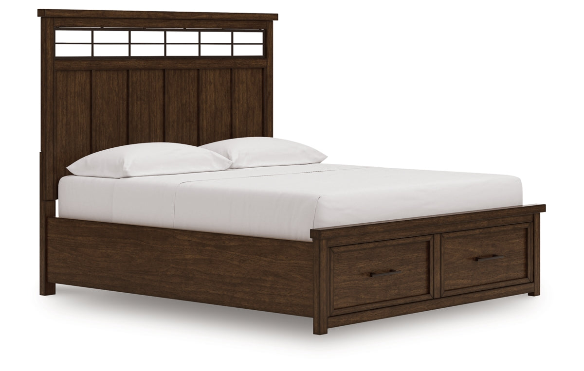Taffenbrook California King Panel Storage Bed