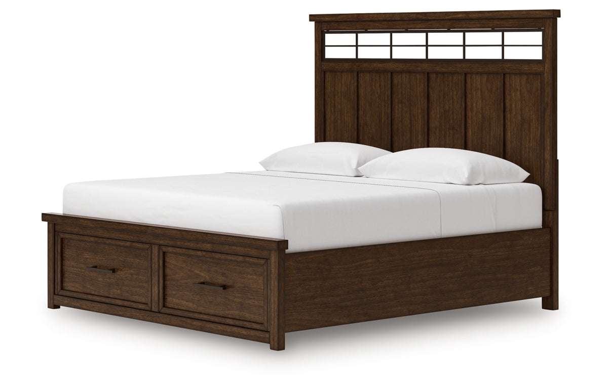 Taffenbrook King Panel Storage Bed