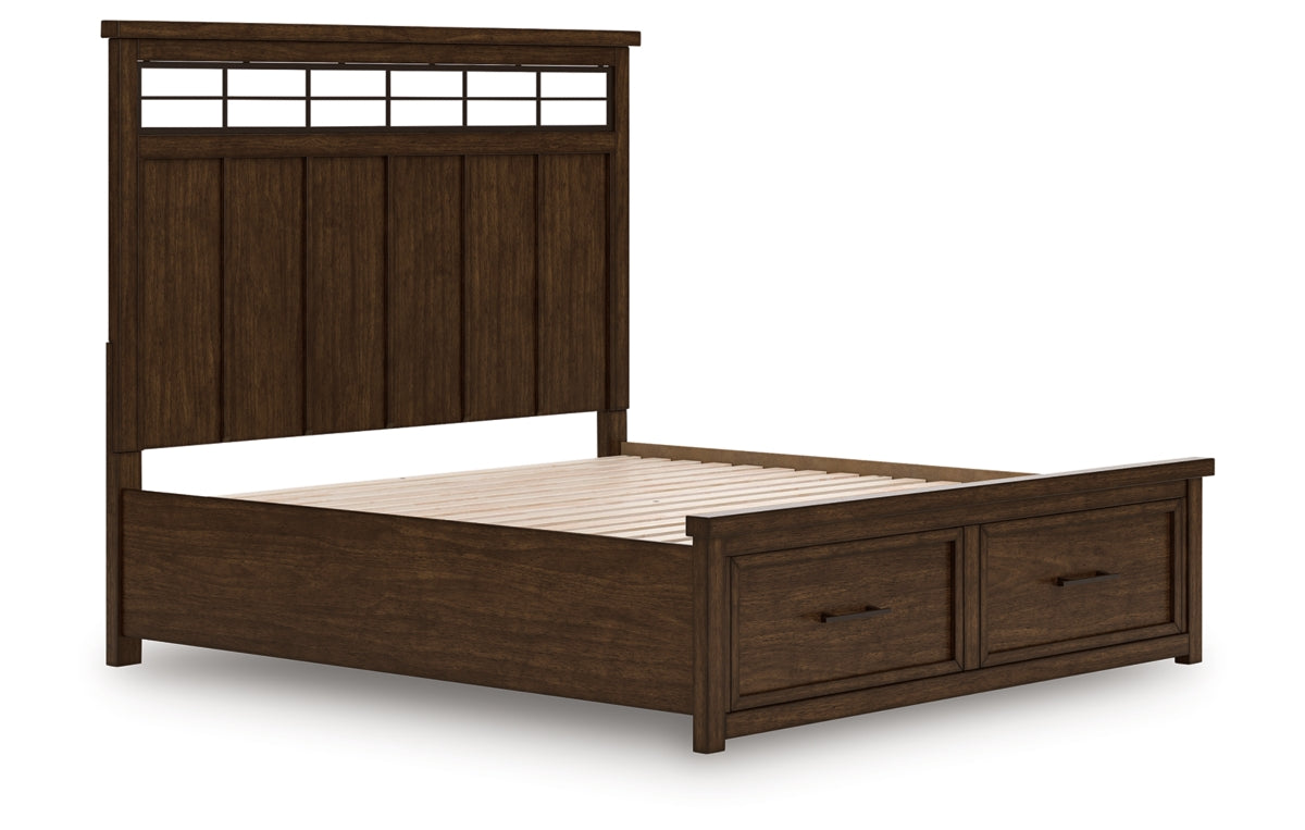 Taffenbrook King Panel Storage Bed