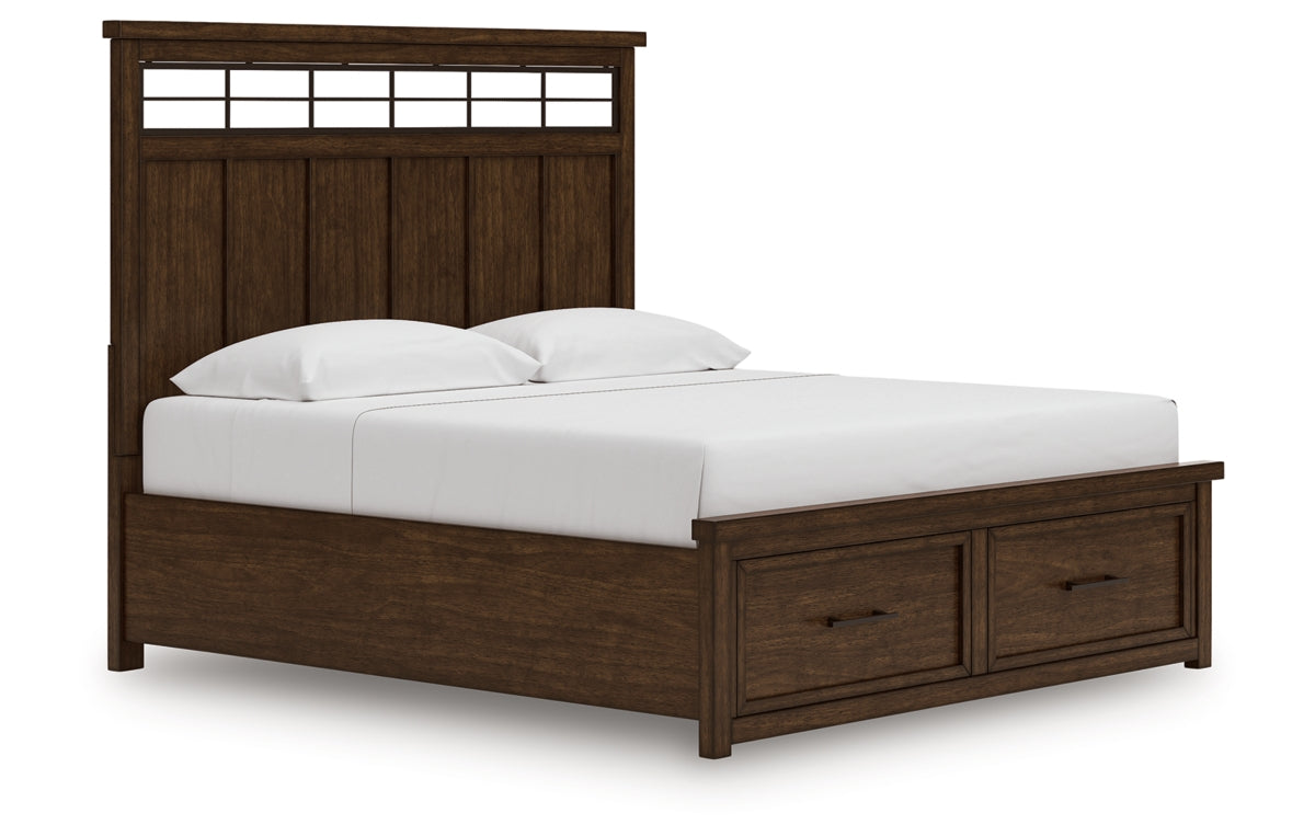 Taffenbrook King Panel Storage Bed