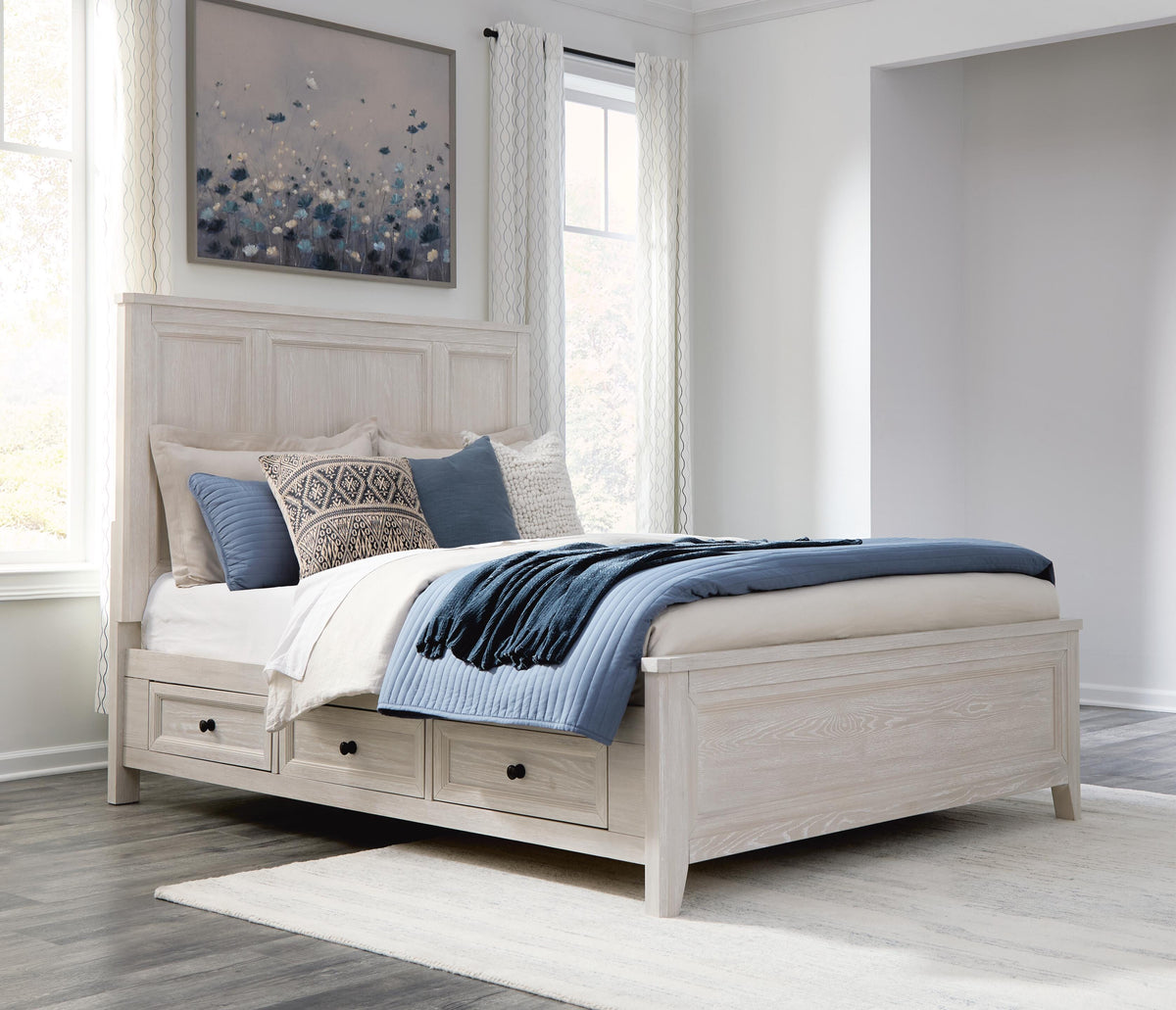 Darbonton Queen Panel Storage Bed