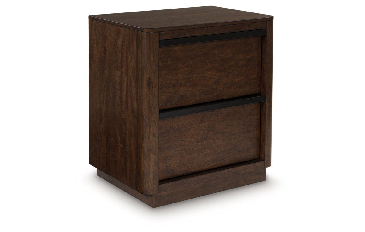 Dilenno California King Canopy Bed with Mirrored Dresser, Chest and Nightstand