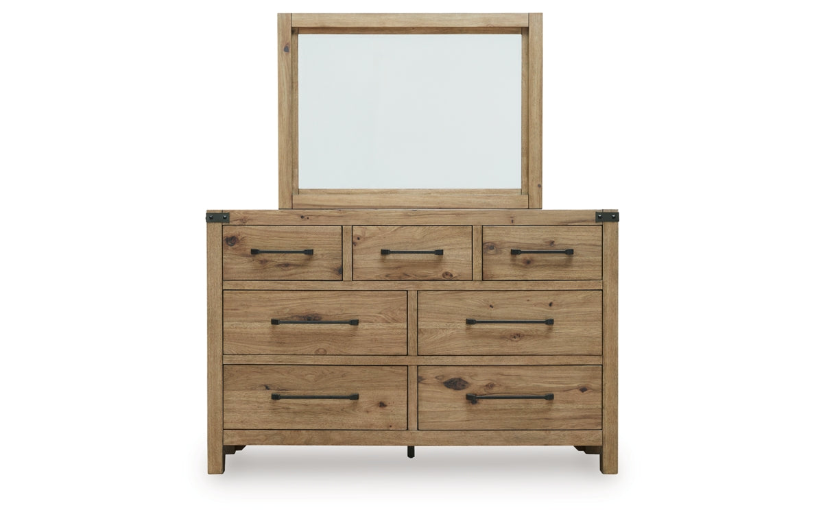 Ridgester Dresser and Mirror