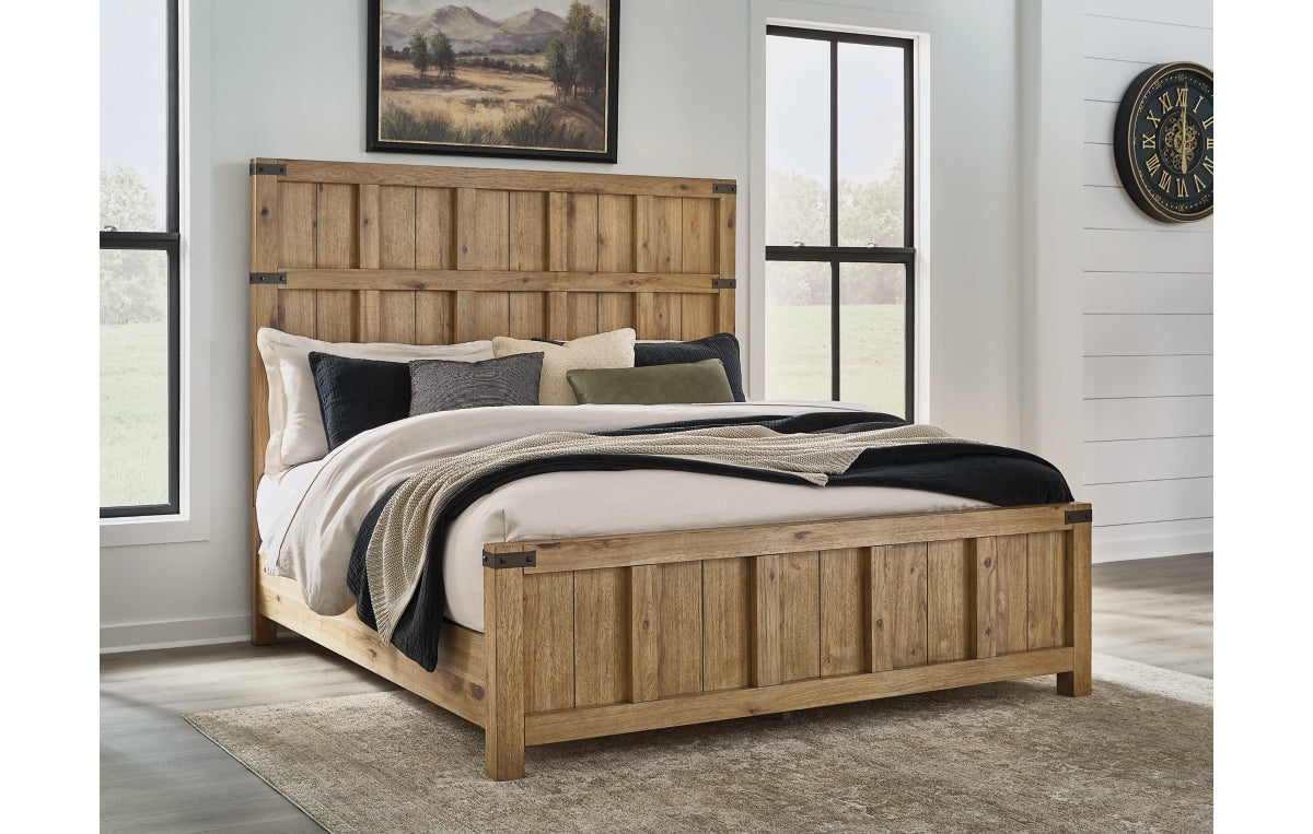 Ridgester King Panel Bed