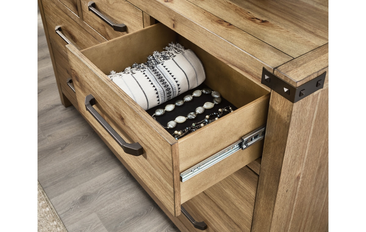 Ridgester Dresser and Mirror