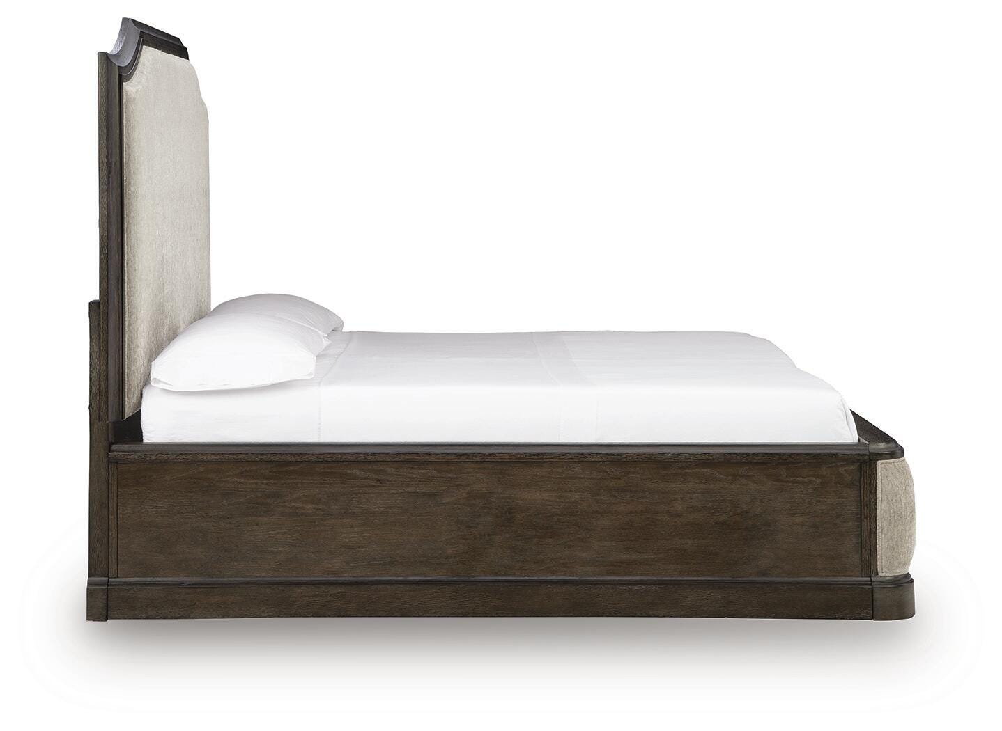 Wickenger California King Upholstered Panel Bed