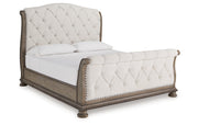 Ardenfield King Upholstered Sleigh Bed