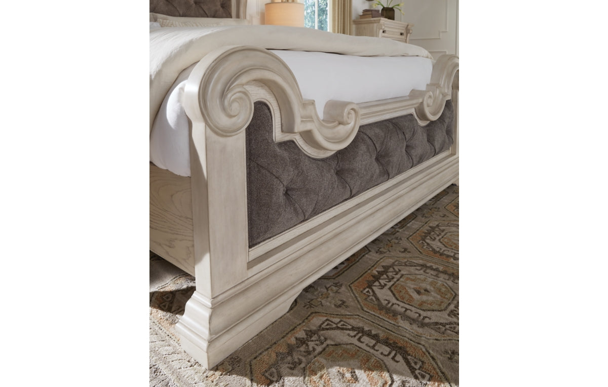 Bruchandi King Upholstered Panel Bed