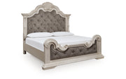 Bruchandi King Upholstered Panel Bed