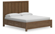 Cabalynn California King Panel Bed with Storage