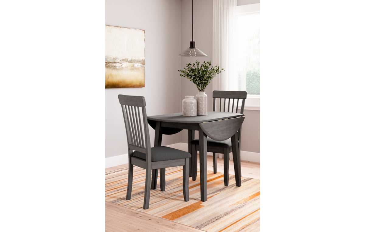 Shullden Dining Table and 2 Chairs