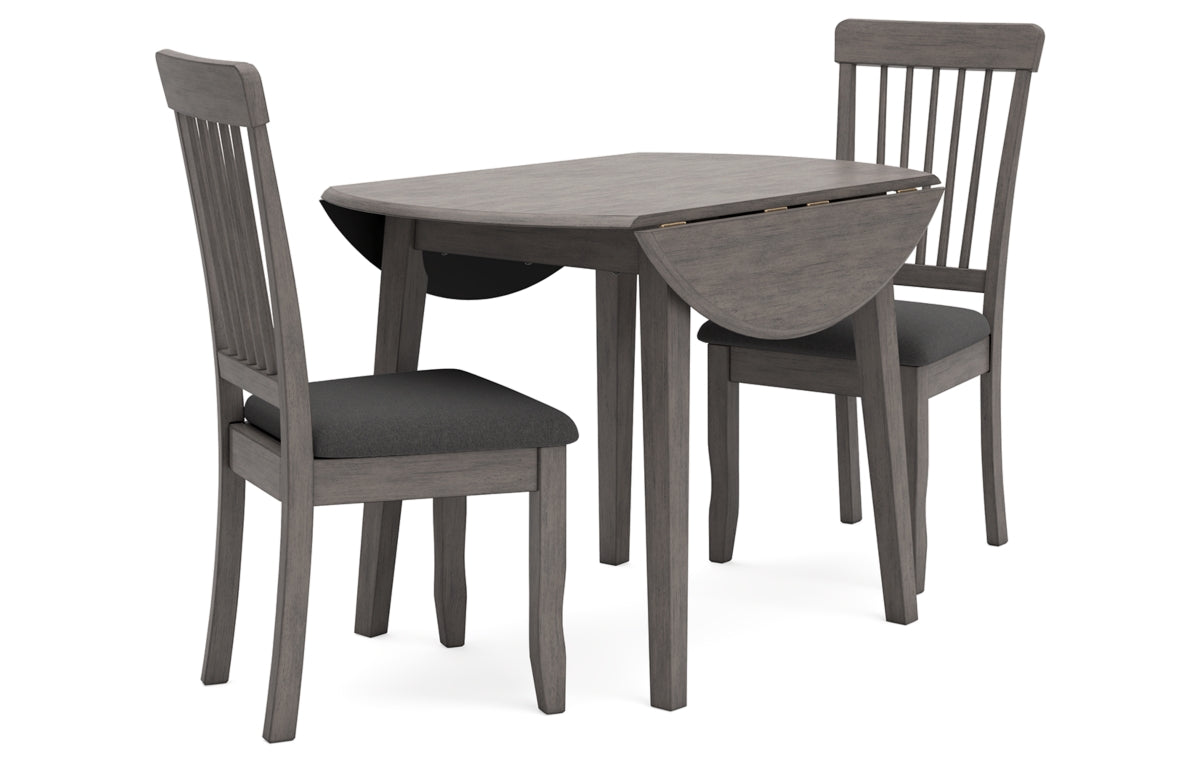 Shullden Dining Table and 2 Chairs