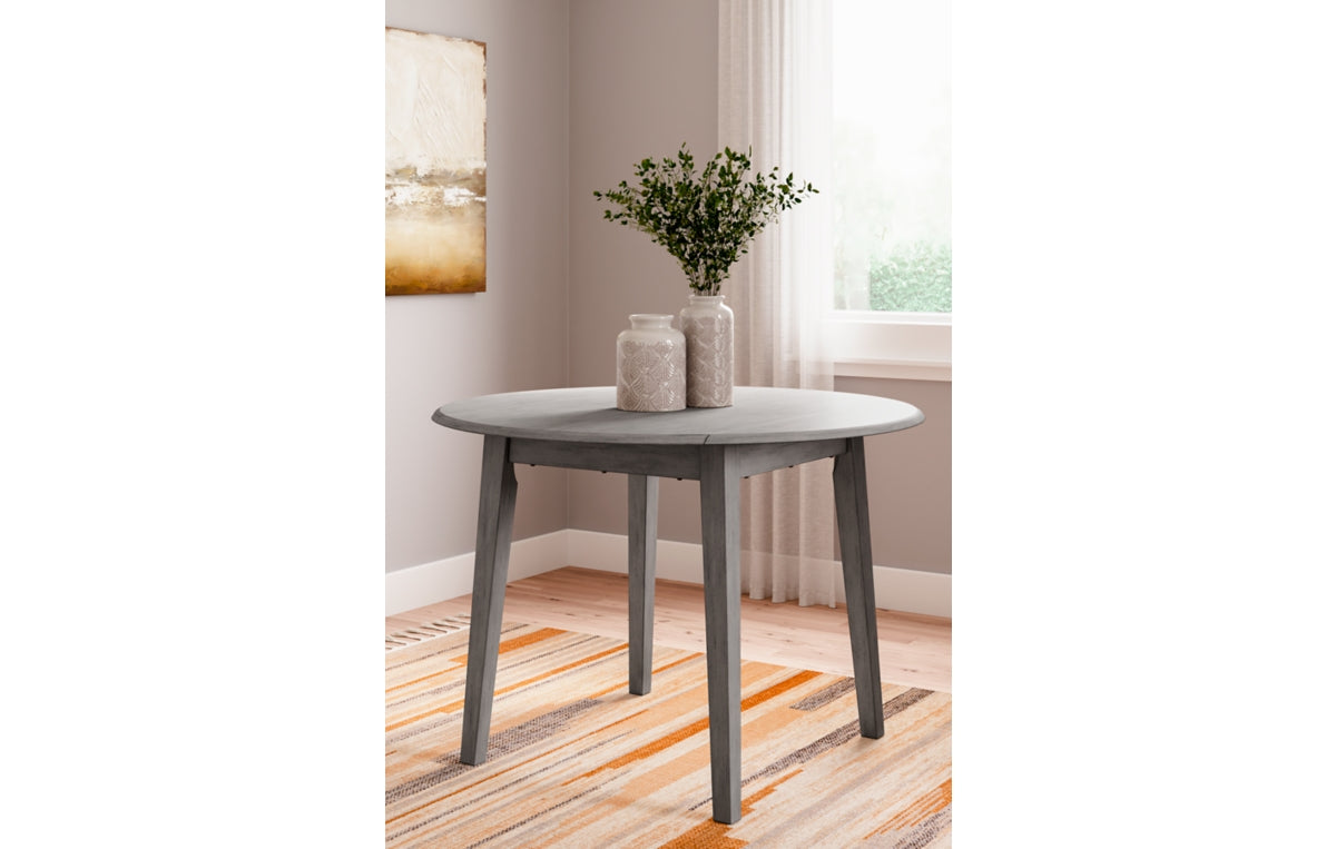 Shullden Dining Table and 4 Chairs