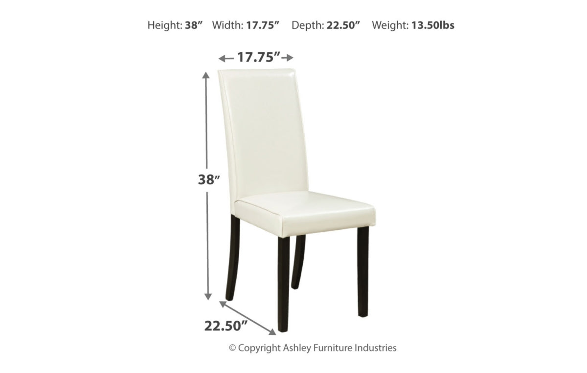 Kimonte Dining Table and 4 Chairs