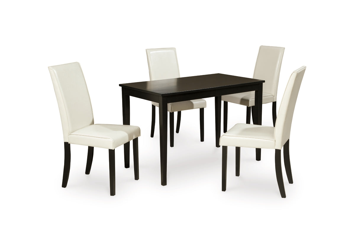 Kimonte Dining Table and 4 Chairs
