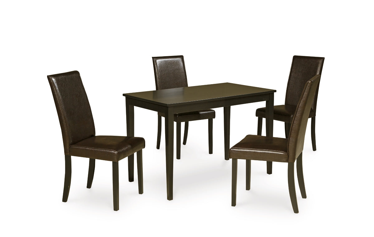 Kimonte Dining Table and 4 Chairs