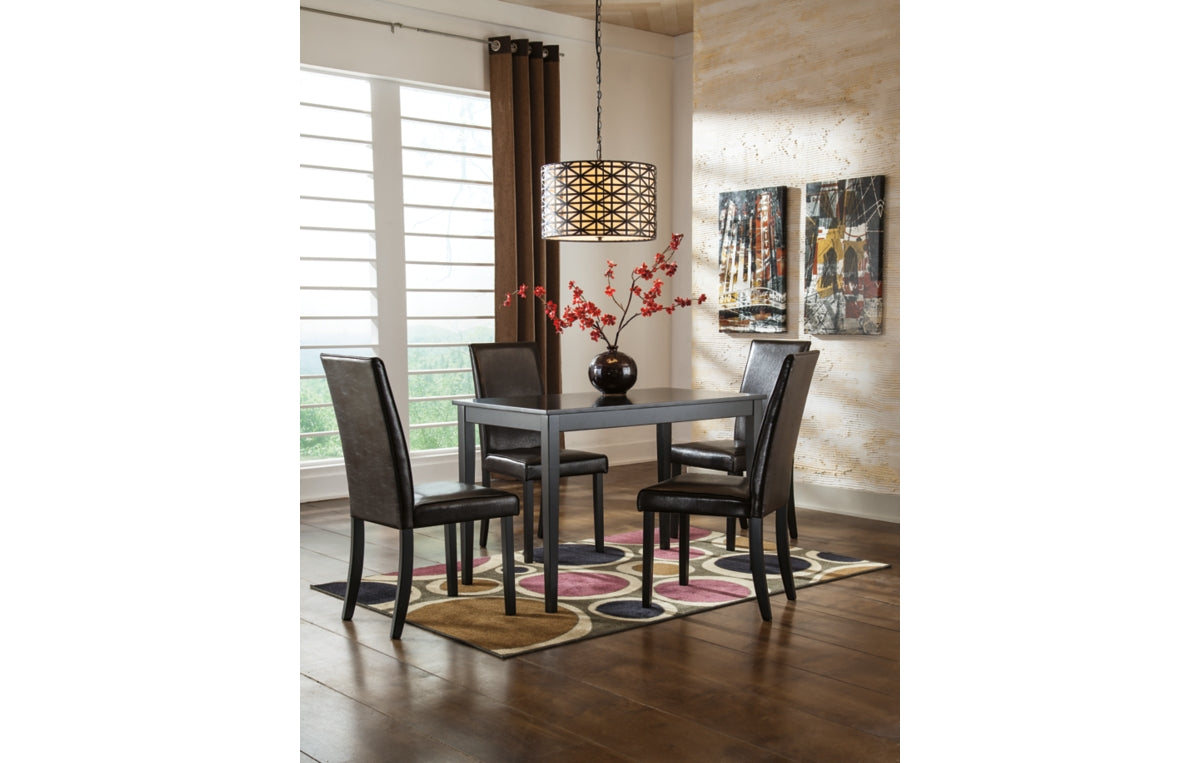 Kimonte Dining Table and 4 Chairs