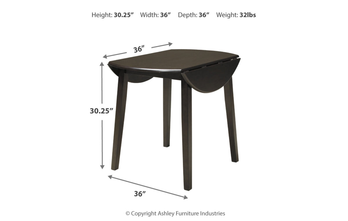 Hammis Dining Drop Leaf Table