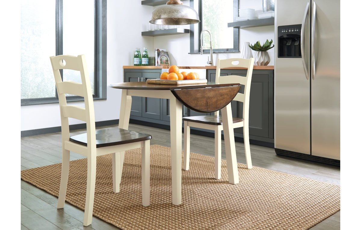 Woodanville Dining Table and 2 Chairs