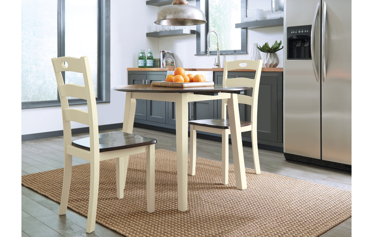 Woodanville Dining Table and 2 Chairs