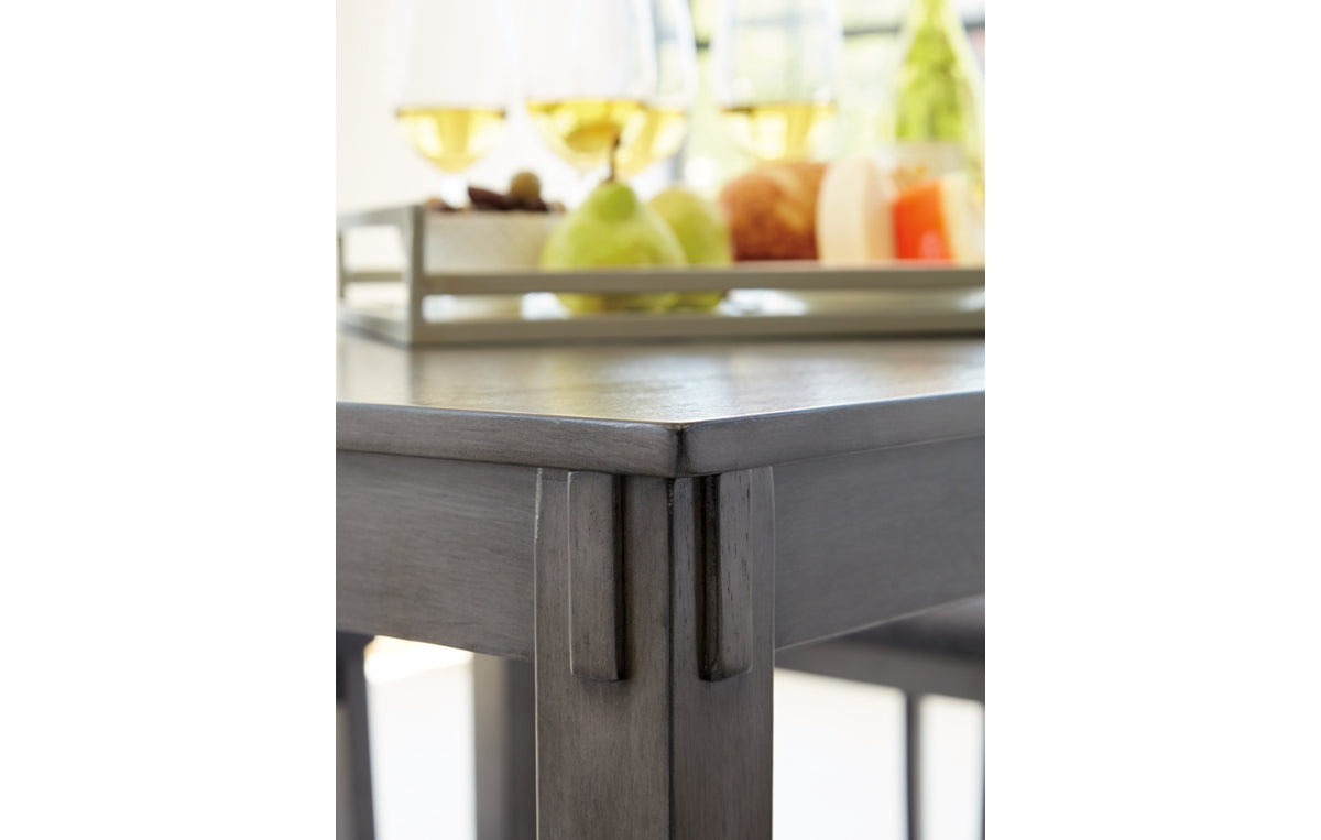 Bridson Counter Height Dining Table and Bar Stools (Set of 5)