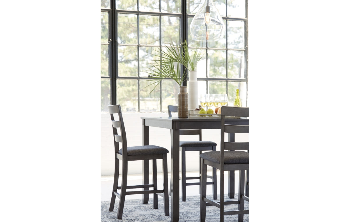 Bridson Counter Height Dining Table and Bar Stools (Set of 5)