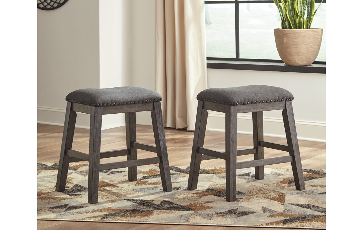 Caitbrook Counter Height Upholstered Bar Stool