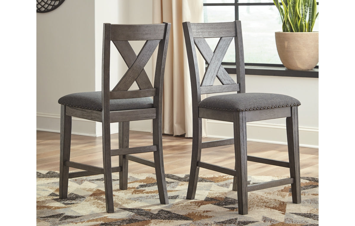 Caitbrook Counter Height Upholstered Bar Stool