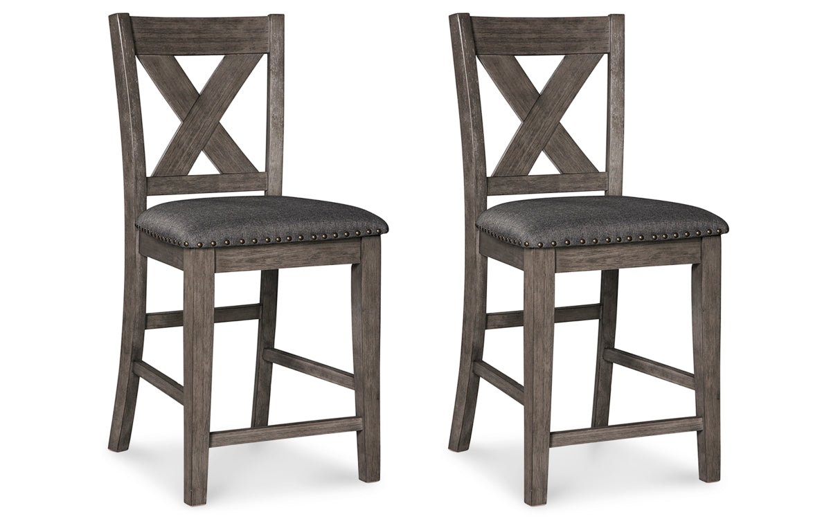 Caitbrook Counter Height Upholstered Bar Stool