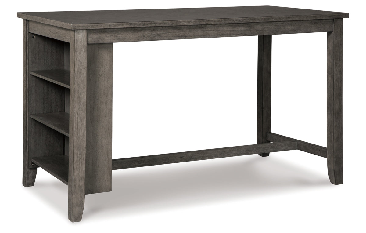 Caitbrook Counter Height Dining Table and 2 Barstools