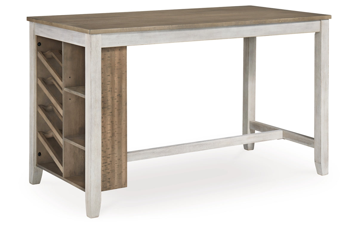 Skempton Counter Height Dining Table and 4 Barstools