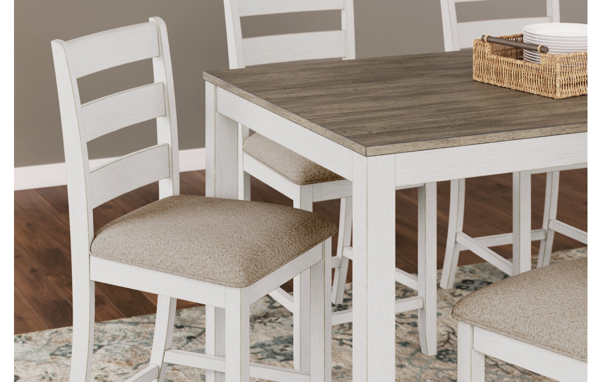 Skempton Counter Height Dining Table and Bar Stools (Set of 7)