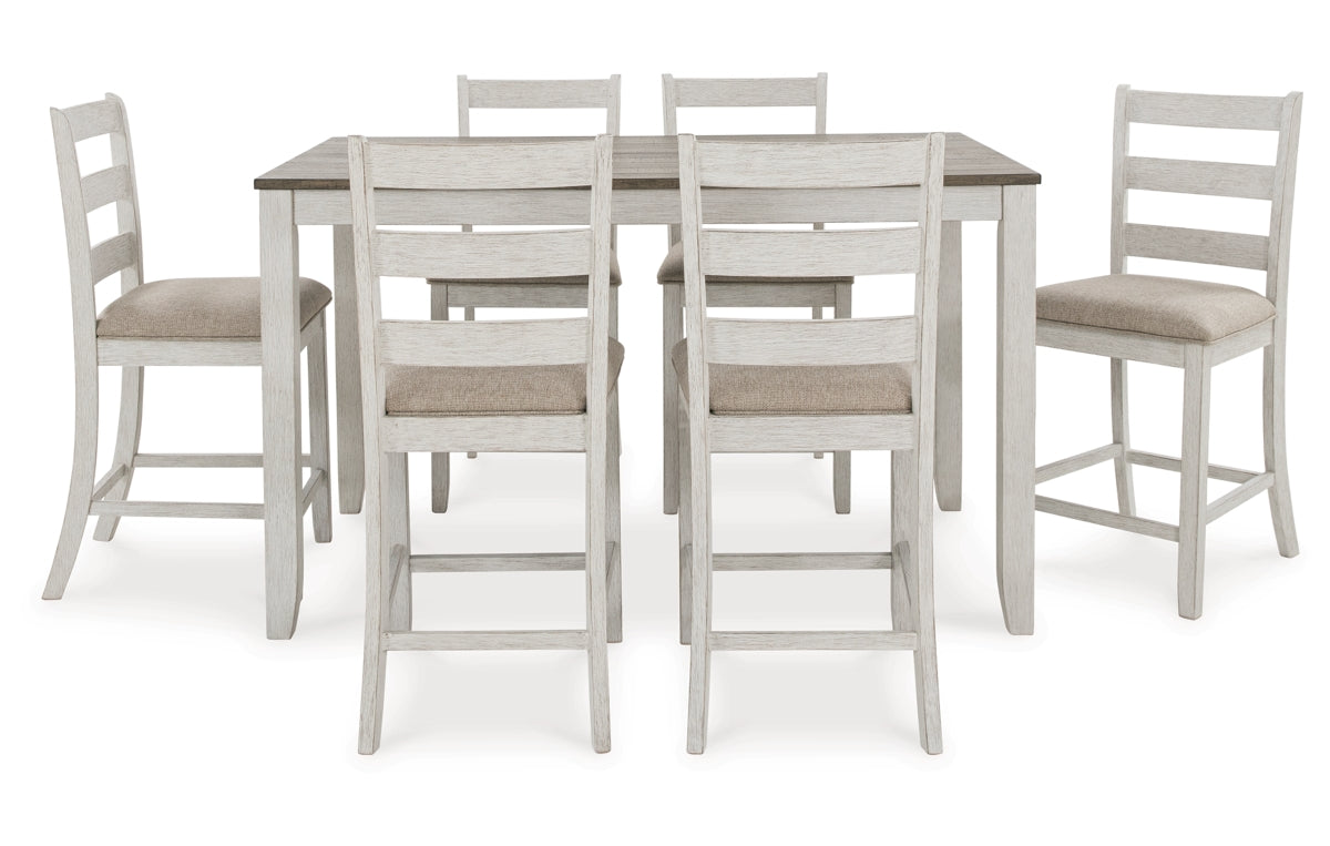 Skempton Counter Height Dining Table and Bar Stools (Set of 7)